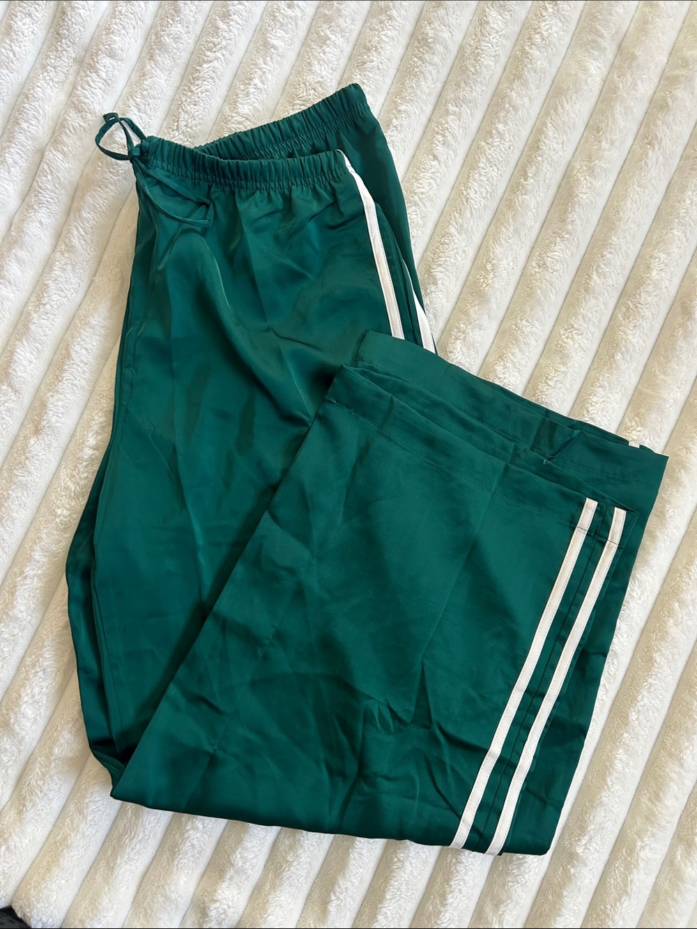 Green Satin Old Navy Pants